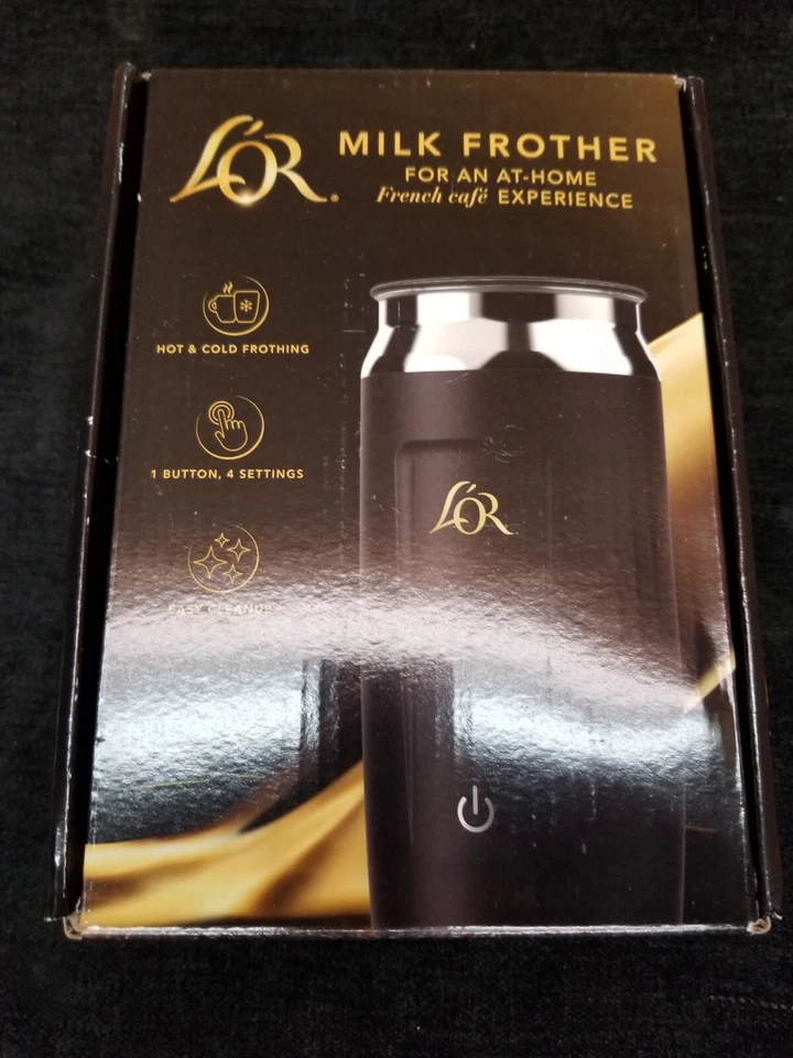 Espumador y vaporizador de leche LOR Barista automático máquina de espuma fría y caliente Foto 1 de 4