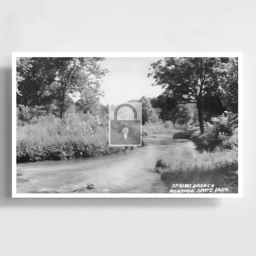 Spring Branch Montauk State Park Missouri MO Reprint Postcard eBay