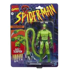 Figura de acción Hasbro Spider-Man Scorpion Marvel Legends colección retro - Imagen 1 de 3
