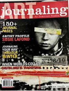 ART JOURNALING Magazine  Jan Feb March 2015 - Imagen 1 de 5