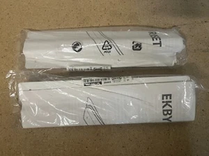 Set Of 2 Ikea Ekby Riset 401.687.28 Console Sloping Wall Bracket Rare C42 - Picture 1 of 4
