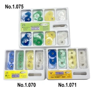 Tiras de pulido dental resina compuesta lijado tira de acabado + discos + mandril - Imagen 1 de 19
