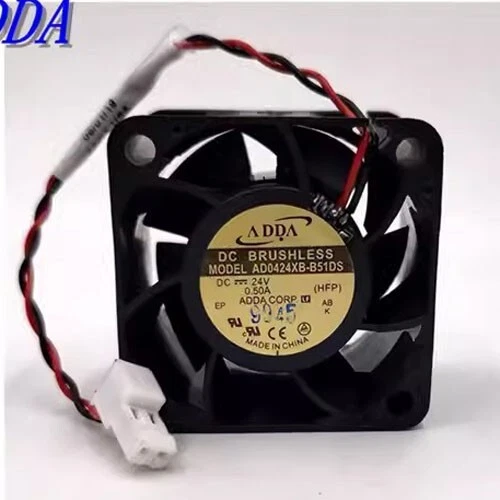 ADDA AD0424XB-B51DS 4028 DC24V 0.5A 2-Pin Inverter Cooling Fan - Image 1 of 1