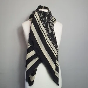 VIYELLA Floral Paisley Print Oversized Wrap/Scarf/Sarong Beach Cotton Cover up - Picture 1 of 16