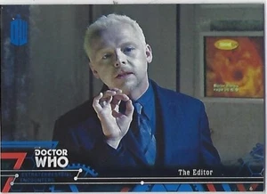 Doctor Who Extraterrestrial Encounters Blue Parallel #/99,  Base Card # 32 - Picture 1 of 1