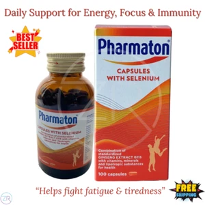 Pharmaton con Ginseng G115 100 Compresse Ginseng e Selenio Energia Booster - Foto 1 di 5
