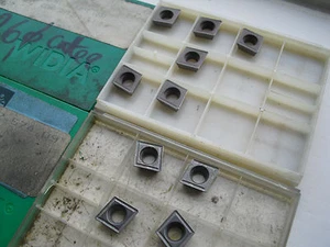 10 Widia carbide inserts CDNT 09T308 T  TTM (P20-P30) ( CDNT09T308 CDNT32.52 - Picture 1 of 2