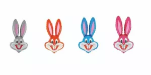 x1, 36" RABBIT HEAD FOIL BALLOON - Picture 1 of 5