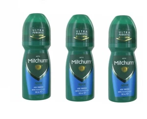3x Mitchum Powder Fresh 48HR Protezione Roll-On Deodorante Antitraspirante 100ml - Foto 1 di 1