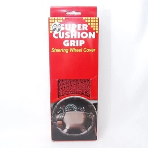 Sports Grip Steering Wheel Cover Red Mooneyes Car Truck Automobile Cushion - Picture 1 of 6