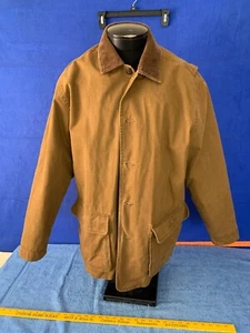 Levi Strauss Brown Cotton Flannel Lined Barn Jacket Men's size XL - Picture 1 of 17