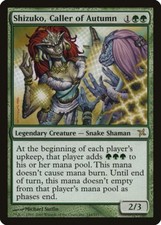 Shizuko, Caller of Autumn Betrayers of Kamigawa NM Green Rare CARD ABUGames