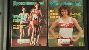 JULY 26 1982 & JULY 29 1985 SPORTS ILLUSTRATEDS- MARY DECKER   ZOLA BUDD - Picture 1 of 1