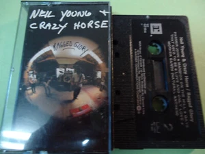 NEIL YOUNG ~ Ragged Glory ~ Cassette Tape W/Concert Stub 1991 Canada Tested - Picture 1 of 2