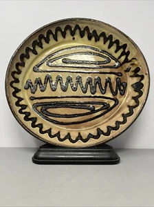 Michael Cardew for Winchcombe Earthenware Trail Slip design dish c.1930’s #2117 - Picture 1 of 24