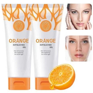 2PCS Orange Exfoliating Gel Orange Exfoliating Gel Scrub Face Body Skin Natur... - Picture 1 of 1