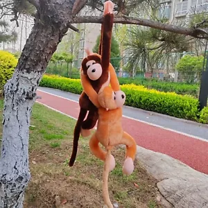 Monkey Plush Toy, Hanging Monkey Stuffed Animal Plush Toy Birthday Gift for Kids - Picture 1 of 7
