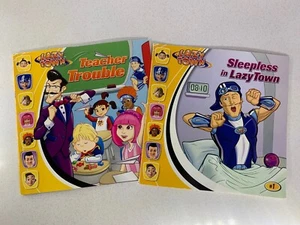 Lazy Town Books Lot Of 2 (2005/2006) - Picture 1 of 9