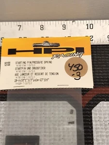 HPI Racing 15130 Starting Pin/Pressure Spring Nitro Star T-15 NewInPack USA Ship - Picture 1 of 3
