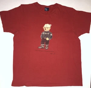 Vtg Polo Ralph Lauren T-shirt Polo Bear XL 1990s  - Picture 1 of 3