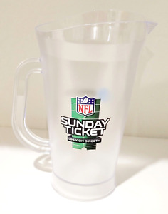 NFL Sunday Ticket Plastic Beer Pitcher Barware Man Cave- NFL Logo NEW