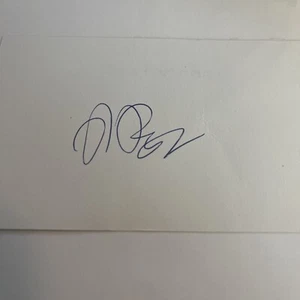 Mike Clevinger Cleveland Guardians Signed 3x5 index Card - Picture 1 of 1
