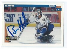 Bill Ranford Signed 1997/98 Upper Deck Collectors Choice Card #267