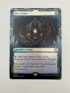 FOIL MOX JASPER (SHOWCASE) Tarkir: Dragonstorm TDM Magic MTG MINT CARD - Picture 1 of 2