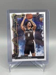 2025-26 Topps Holiday Base Dylan Harper RC San Antonio Spurs #H162 - Picture 1 of 2