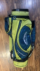 SUN MOUNTAIN S-1 CART BAG 14 WAY DIVIDERS GOLF BAG + RAIN COVER GREEN EMERALD - Picture 1 of 9