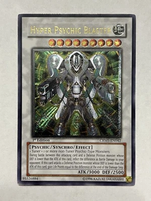 Hyper Psychic Blaster CRMS-EN042 Ultimate Rare 1st Edition Moderate Play English - Image 1 of 4