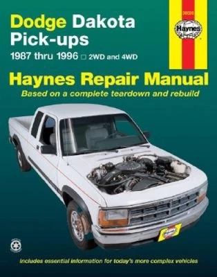 Dodge Dakota Pick-ups (87-96) Automotive Repair Manual (Haynes Automotive - Immagine 1 di 2