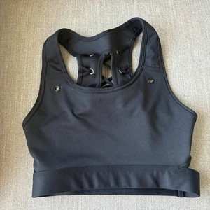 Sujetador deportivo de entrenamiento Nike clásico con cordones Swoosh Dri-FIT para mujer - talla XS - Imagen 1 de 3