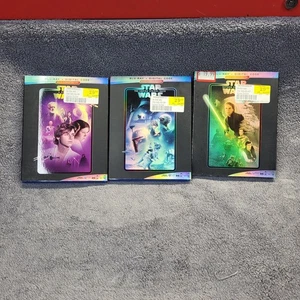 Starwars Blu Ray Multi-screen Edition Episodes 1-3 A New Hope Return Of The Jedi - Picture 1 of 12