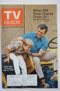 E Wash March 15 TV Guide 1969 MAYBERRY RFD Ken Berry HAWAII FIVE James MacArthur - Picture 1 of 2