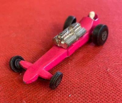 MATCHBOX LESNEY Superfast Auto SLINGSHOT DRAGSTER N.64 (1971) Metallo Rosa - Immagine 1 di 3