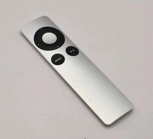 Apple A1294 Aluminum Remote Control for TV 1st, 2nd, 3rd 4th Gen Silver Original - Picture 1 of 2
