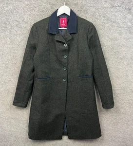 Chaqueta Jack Murphy Mujer 10 Verde Isabella Moon Shetland Lana Tweed Espiga - Imagen 1 de 12