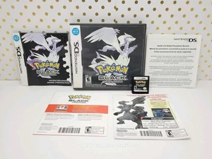 Pokemon Black Version Authentic (Nintendo DS, 2011) CIB, Complete, Tested! - Picture 1 of 17