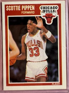 1989-90 Fleer Scottie Pippen #23 Chicago Bulls MLB Baseball - Picture 1 of 2