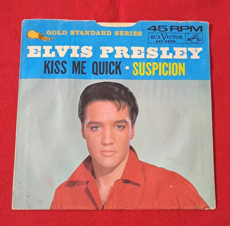 Elvis Rare 45 Gold Standard Series " Suspicion " June 1964....USA - Bild 1 von 4