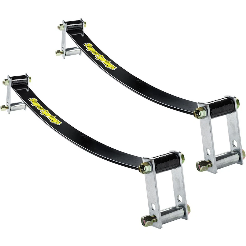 Juego de 2 resortes auxiliares traseros SSA40 SuperSprings para camioneta Chevy F450 F550 par Foto 1 de 2