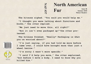 NAF 38 North American Fur 2018 Anthropomorphic Anthology Furry Low Print New NM - Picture 1 of 1