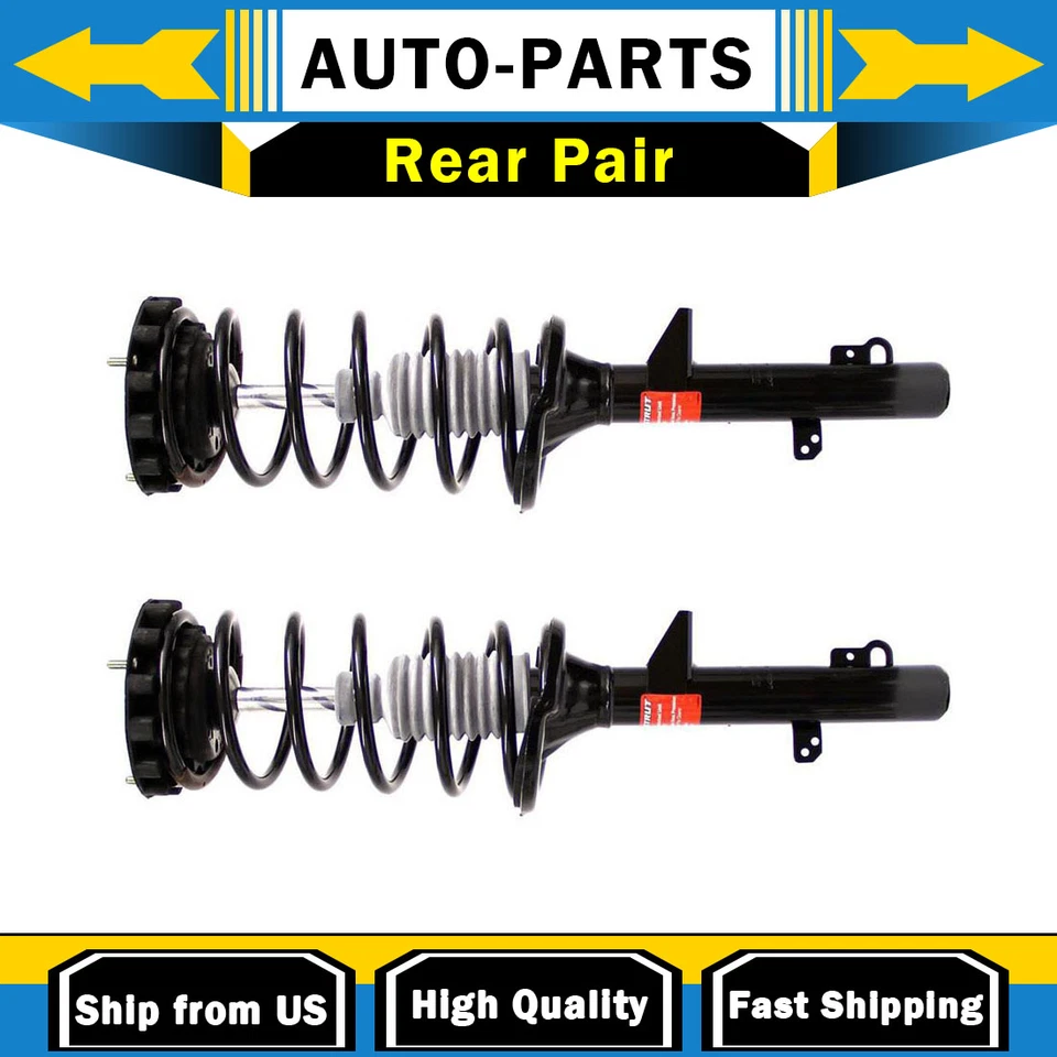 2X Apoio de suspensão e conjunto de mola helicoidal par traseiro Monroe para 1994 Ford Taurus-Z105 - Imagem 1 de 3