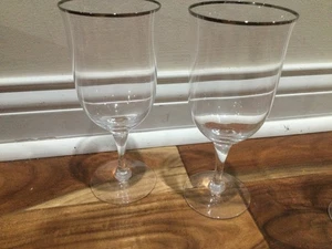 2 Stück Noritake Crystal Paris Platinum Eistee NEUWERTIG - Bild 1 von 10