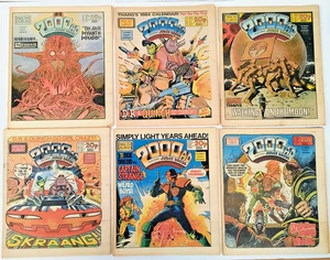2000AD Comic Bundle / Job Lot x 10 Consecutive Progs 1983/84 - Judge Dredd - Picture 1 of 4