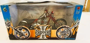 West Coast Choppers Cherry CFL Jesse James 1:10 Scale Red JJ04-10-07 *NIB* - Picture 1 of 6