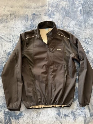 Arsuxeo Men's Cycling Jacket Winter, Softshell, Thermal, XXL, Black - Image 1 of 3