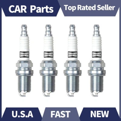 Champion Copper Plus 4pcs Spark Plug For 1990-1993 Aston Martin Virage V8 5.3L - Image 1 of 3