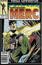 Mark Hazzard: Merc #11 (Newsstand) FN; Marvel | New Universe Mike Zeck - we comb